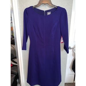 Vince Camuto A-Line Indigo Dress